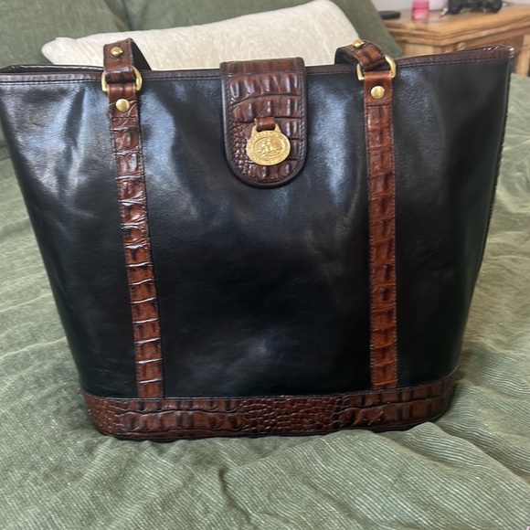 Brahmin Vintage Leather Tote - Picture 3 of 6